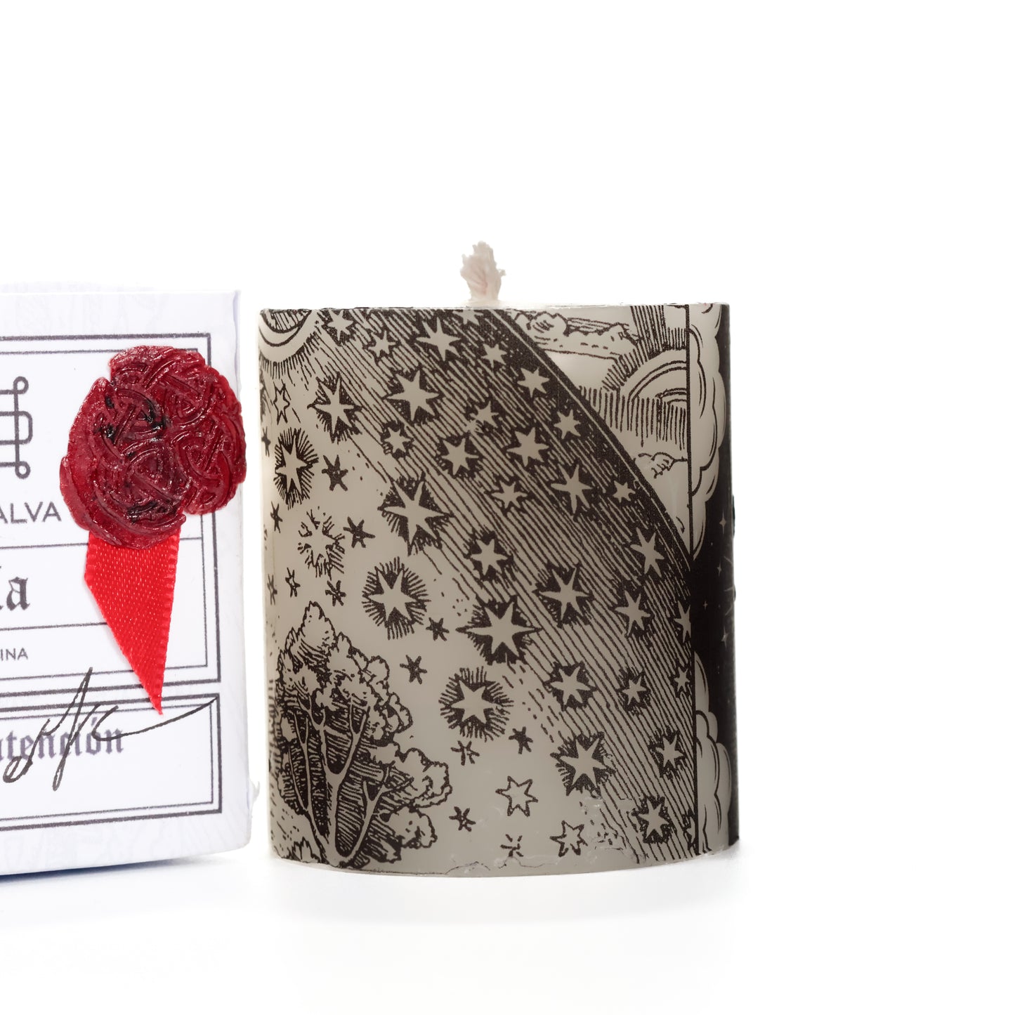 Vela Parafina alta calidad. Intencionado Suerte.