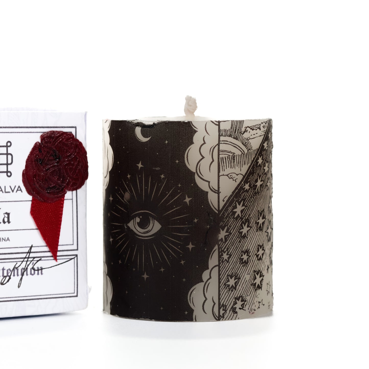 Vela Parafina alta calidad. Intencionado Suerte.